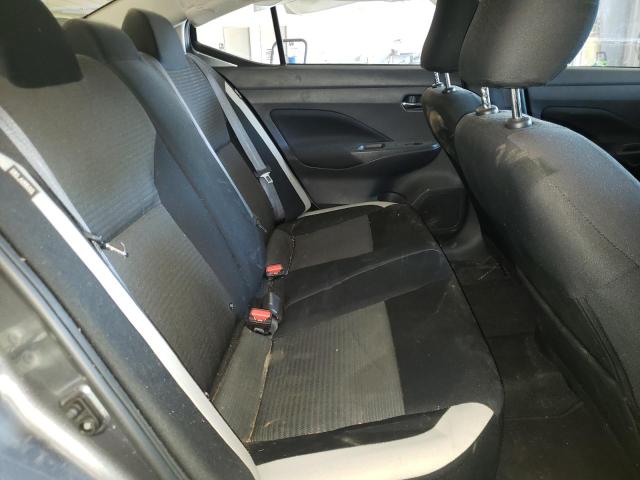 3N1CN8EV9ML885229 - 2021 NISSAN VERSA SV GRAY photo 10