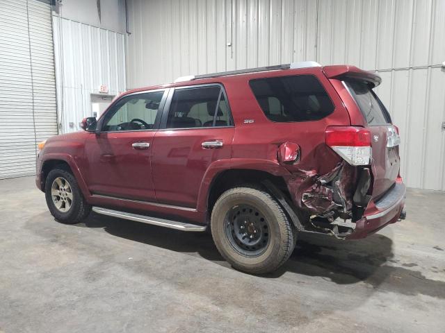 JTEZU5JR3D5049123 - 2013 TOYOTA 4RUNNER SR5 MAROON photo 2