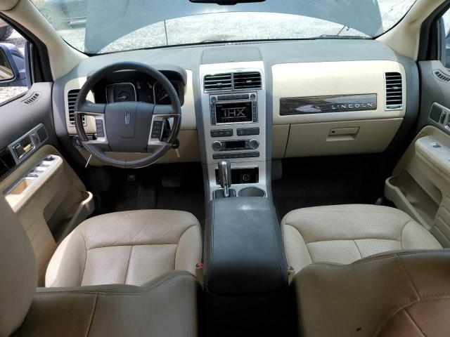 2LMDU68C78BJ13557 - 2008 LINCOLN MKX BLUE photo 8