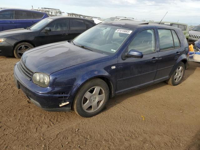 WVWGH21J6YW671286 - 2000 VOLKSWAGEN GOLF GLS BLUE photo 1