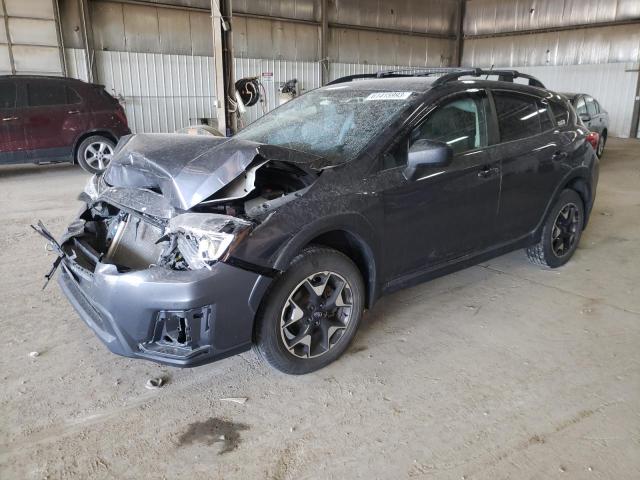 JF2GTABC1L8214151 - 2020 SUBARU CROSSTREK GRAY photo 1