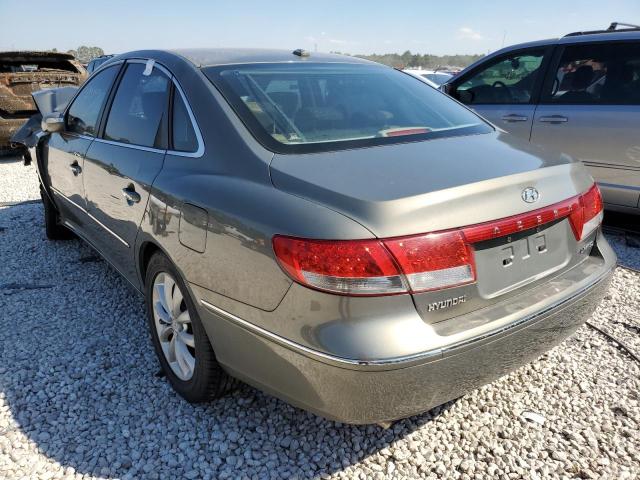 KMHFC46FX8A284856 - 2008 HYUNDAI AZERA SE GREEN photo 3