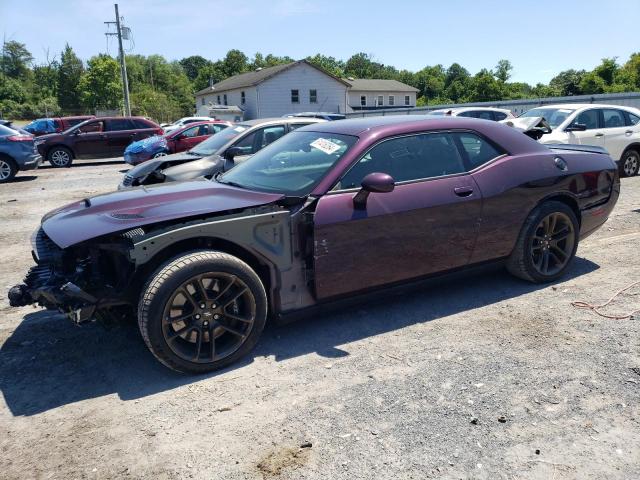2C3CDZFJ0NH174924 - 2022 DODGE CHALLENGER R/T SCAT PACK PURPLE photo 1