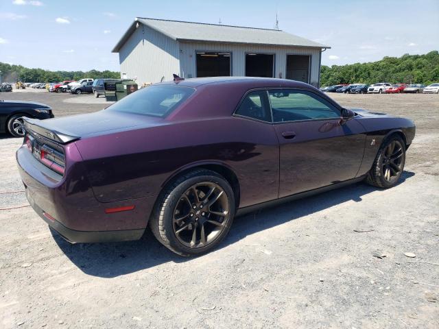 2C3CDZFJ0NH174924 - 2022 DODGE CHALLENGER R/T SCAT PACK PURPLE photo 3