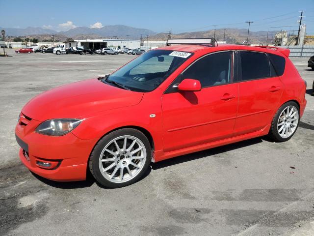 JM1BK34M081798927 - 2008 MAZDA SPEED 3 RED photo 1