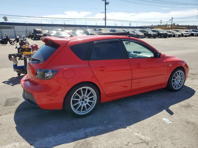 JM1BK34M081798927 - 2008 MAZDA SPEED 3 RED photo 3