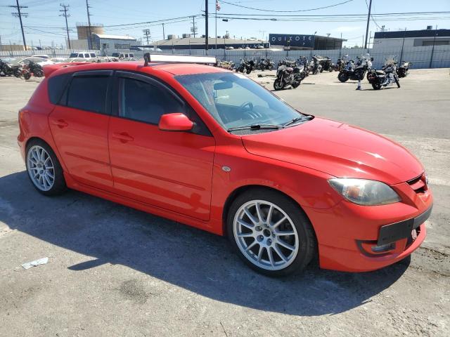 JM1BK34M081798927 - 2008 MAZDA SPEED 3 RED photo 4