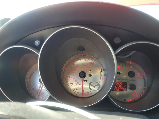 JM1BK34M081798927 - 2008 MAZDA SPEED 3 RED photo 9
