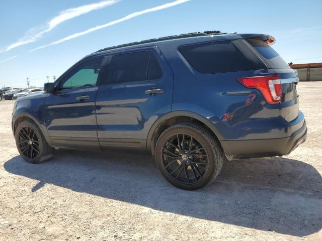 1FM5K8B82HGC79368 - 2017 FORD EXPLORER BLUE photo 2