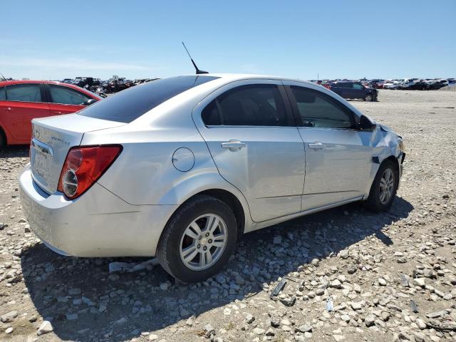 1G1JC5SH3E4100386 - 2014 CHEVROLET SONIC LT SILVER photo 3