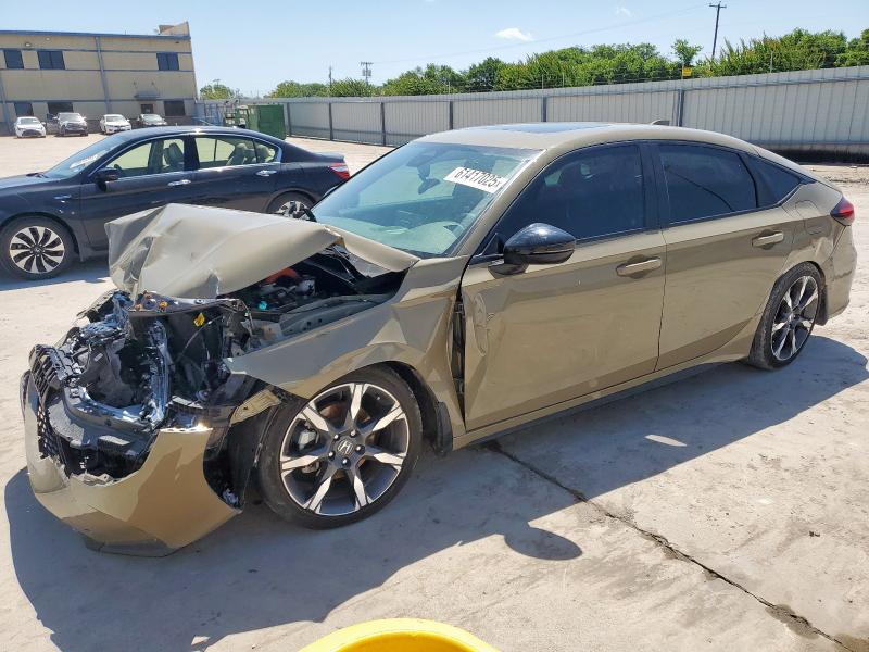 19XFL4H97SE008666 - 2025 HONDA CIVIC SPORT TOURING TAN photo 1