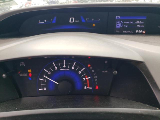 19XFB2F97CE006752 - 2012 HONDA CIVIC EXL WHITE photo 9