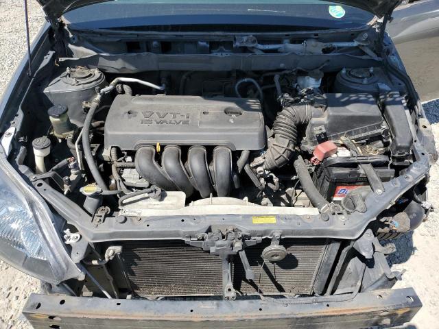 2T1KR32E87C671456 - 2007 TOYOTA COROLLA MA XR GRAY photo 11