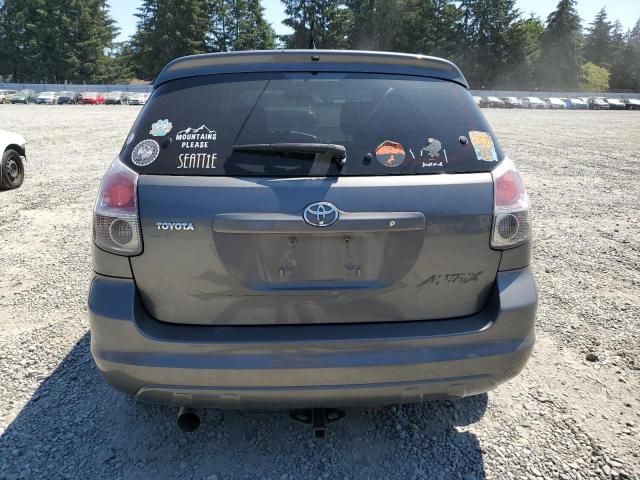 2T1KR32E87C671456 - 2007 TOYOTA COROLLA MA XR GRAY photo 6