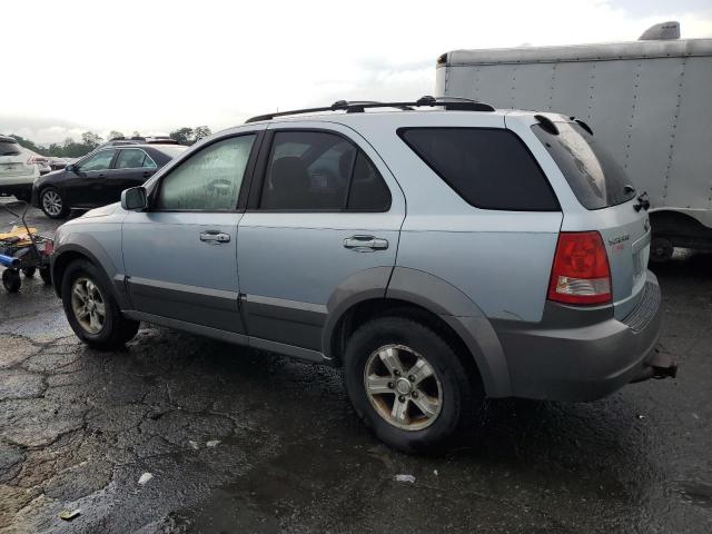 KNDJC733X65633580 - 2006 KIA SORENTO EX BLUE photo 2