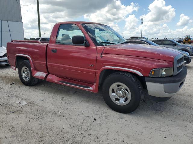 1B7HC16X6VS166443 - 1997 DODGE RAM 1500 BURGUNDY photo 4