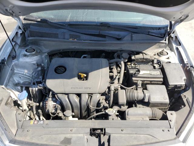 3KPF24AD3KE115151 - 2019 KIA FORTE FE SILVER photo 11