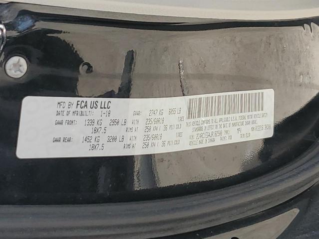 2C4RC1EG4JR182500 - 2018 CHRYSLER PACIFICA TOURING L PLUS BLACK photo 14