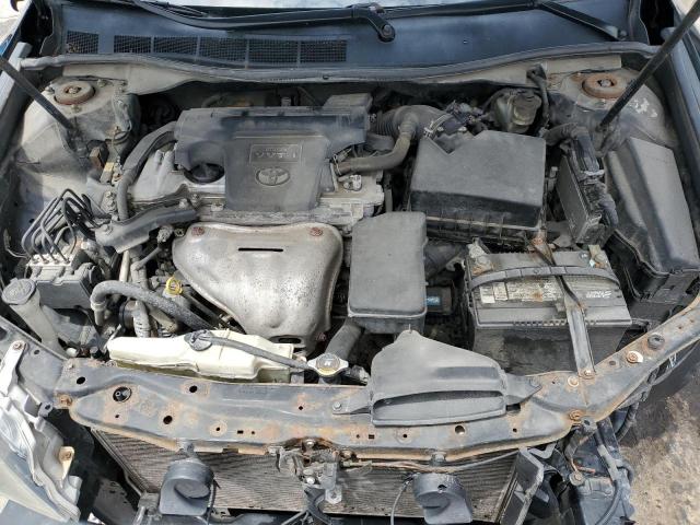 4T1BF1FK4CU153706 - 2012 TOYOTA CAMRY BASE BLACK photo 11