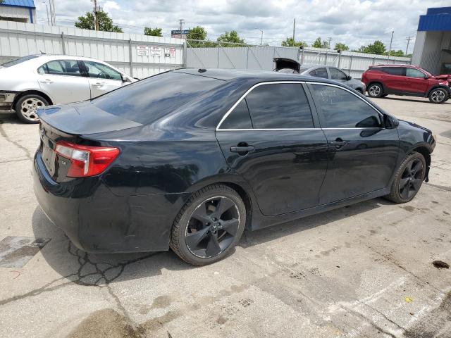 4T1BF1FK4CU153706 - 2012 TOYOTA CAMRY BASE BLACK photo 3