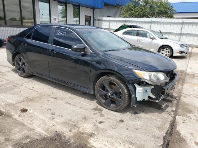 4T1BF1FK4CU153706 - 2012 TOYOTA CAMRY BASE BLACK photo 4
