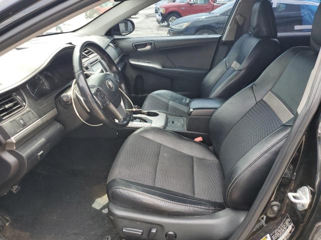 4T1BF1FK4CU153706 - 2012 TOYOTA CAMRY BASE BLACK photo 7