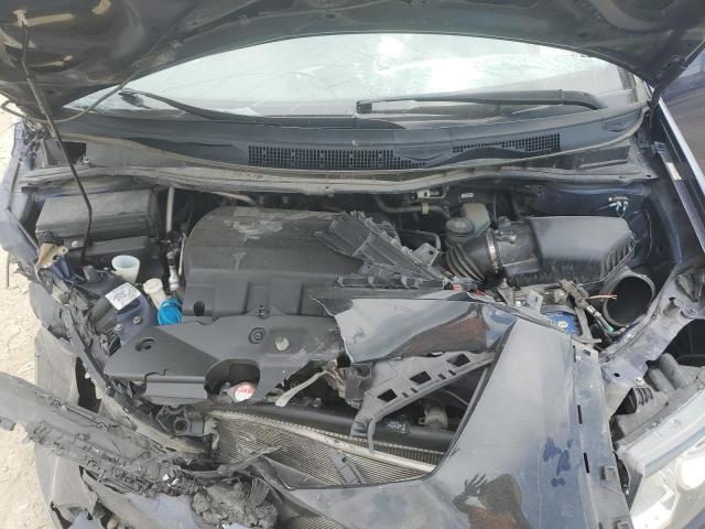 5FNRL5H62EB114739 - 2014 HONDA ODYSSEY EXL BLUE photo 12