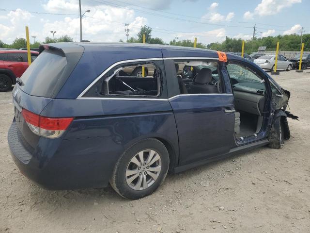 5FNRL5H62EB114739 - 2014 HONDA ODYSSEY EXL BLUE photo 3