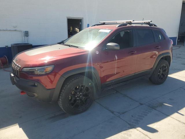 1C4PJMBN7KD163235 - 2019 JEEP CHEROKEE TRAILHAWK BURGUNDY photo 1