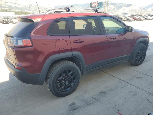 1C4PJMBN7KD163235 - 2019 JEEP CHEROKEE TRAILHAWK BURGUNDY photo 3