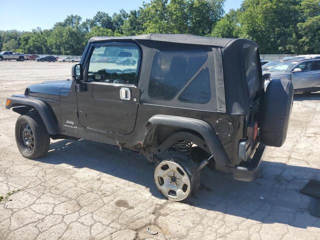 1J4FA29154P796315 - 2004 JEEP WRANGLER / SE BLACK photo 2