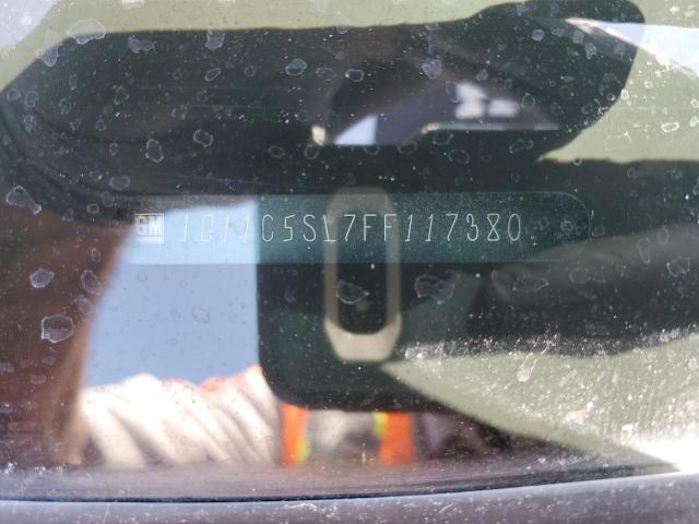 1G11C5SL7FF117380 - 2015 CHEVROLET MALIBU 1LT 栗色 照片 12