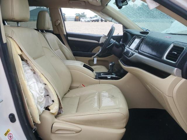 5TDKKRFH9GS167534 - 2016 TOYOTA HIGHLANDER XLE WHITE photo 7
