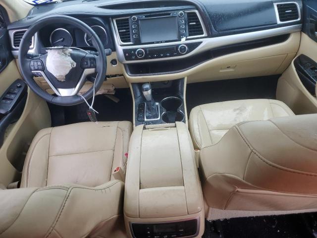 5TDKKRFH9GS167534 - 2016 TOYOTA HIGHLANDER XLE WHITE photo 8
