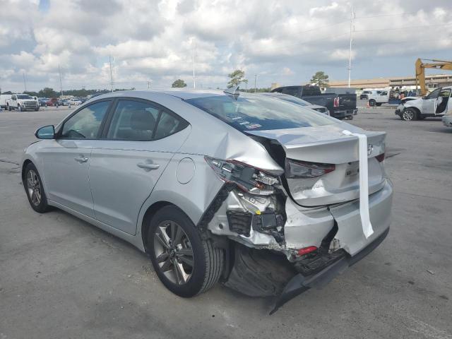 5NPD84LF7JH374224 - 2018 HYUNDAI ELANTRA SEL SILVER photo 2