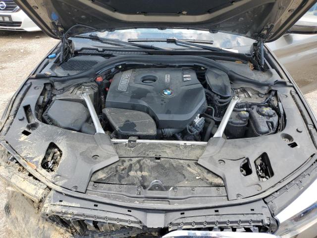 WBAJA5C59KWW11616 - 2019 BMW 530 I GRAY photo 11