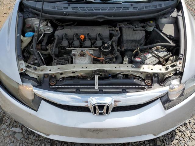 19XFA1F69BE022288 - 2011 HONDA CIVIC LX-S ვერცხლისფერი ფოტო 11