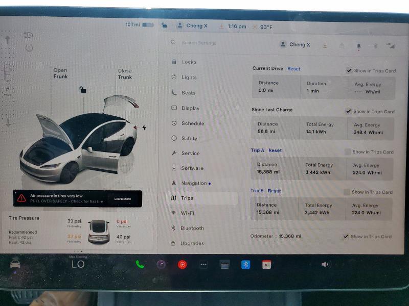 5YJ3E1EA3RF762677 - 2024 TESLA MODEL 3 Ağ foto 9