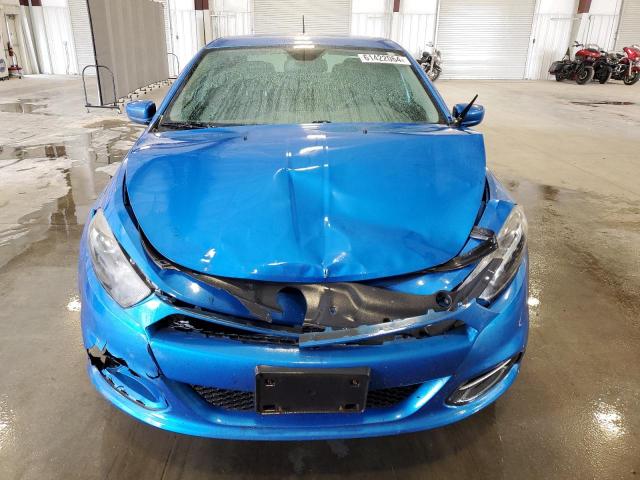 1C3CDFBB6FD414926 - 2015 DODGE DART SXT BLUE photo 5