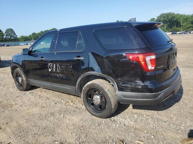 1FM5K8ARXJGB12711 - 2018 FORD EXPLORER POLICE INTERCEPTOR შავი ფოტო 2