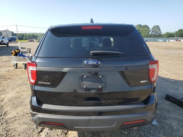 1FM5K8ARXJGB12711 - 2018 FORD EXPLORER POLICE INTERCEPTOR შავი ფოტო 6