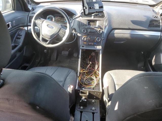 1FM5K8ARXJGB12711 - 2018 FORD EXPLORER POLICE INTERCEPTOR შავი ფოტო 8