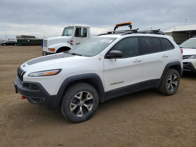 1C4PJMBS2HW546793 - 2017 JEEP CHEROKEE TRAILHAWK WHITE photo 1