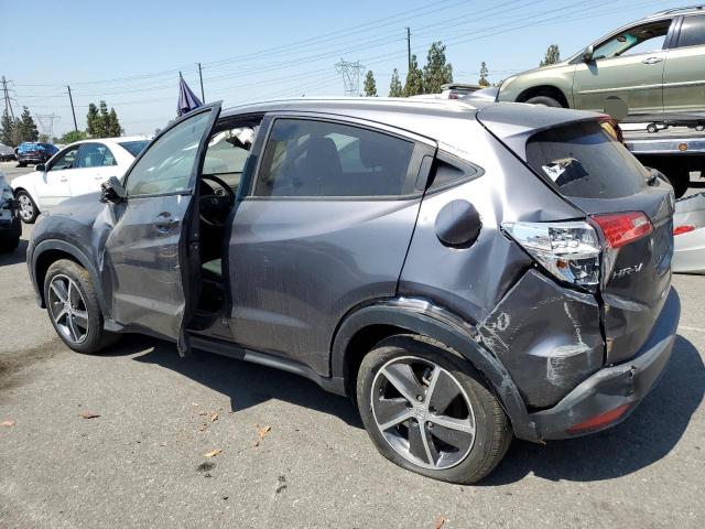 3CZRU6H59MM744580 - 2021 HONDA HR-V EX GRAY photo 2