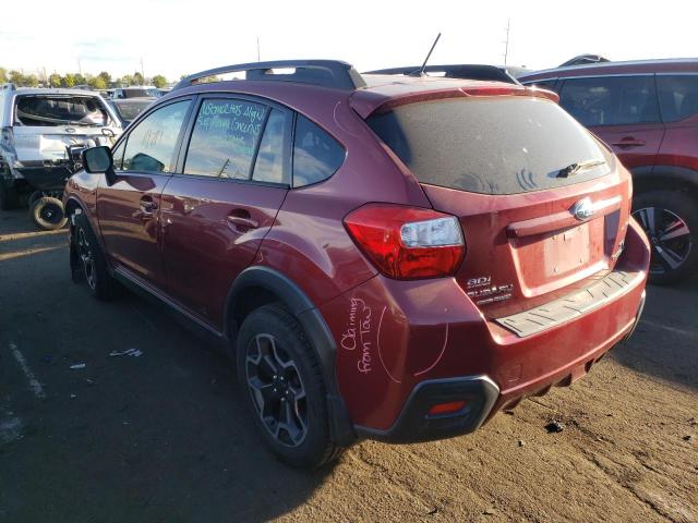 JF2GPAVC0D2888036 - 2013 SUBARU XV CROSSTR 2.0 PREMIUM MAROON photo 3