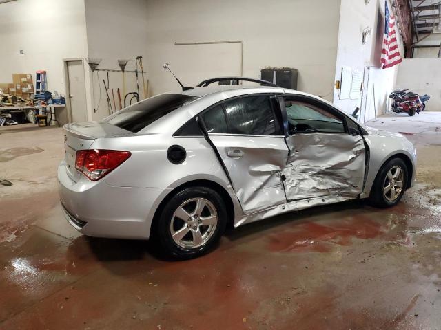 1G1PF5SC0C7184216 - 2012 CHEVROLET CRUZE LT SILVER photo 3