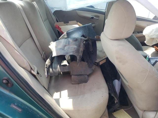 1NXBU4EE3AZ287901 - 2010 TOYOTA COROLLA BASE Yaşıl foto 10