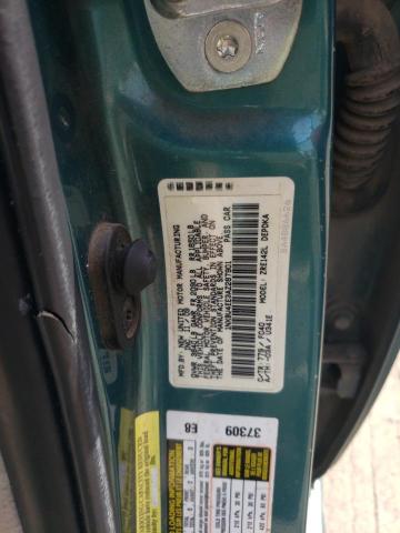 1NXBU4EE3AZ287901 - 2010 TOYOTA COROLLA BASE Yaşıl foto 13