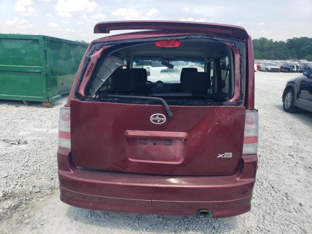 JTLKT324064115513 - 2006 TOYOTA SCION XB BURGUNDY photo 6