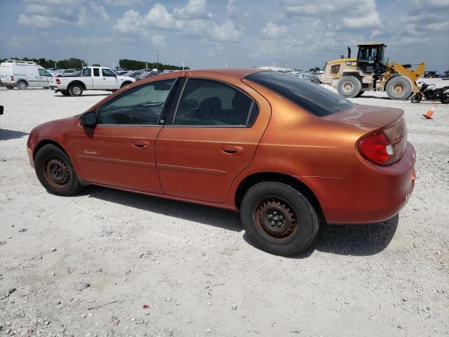 1P3ES46CXYD512412 - 2000 PLYMOUTH NEON BASE 橙色 照片 2